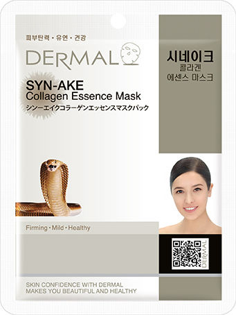Dermal Syn-ake Μάσκα Ομορφιάς Προσώπου για Σύσφιξη / Αντιγήρανση