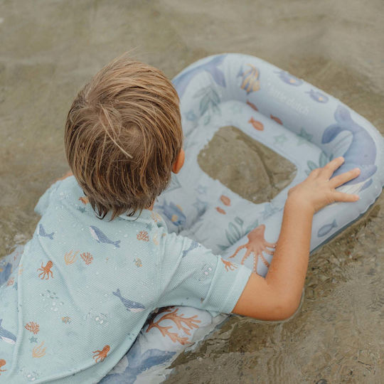 Little Dutch Inflatable Pool Mattress Blue