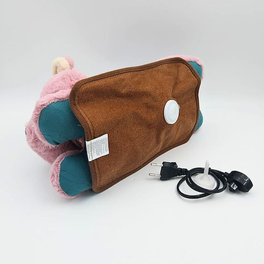 Uncle George Electric Heating Pad Pillow Pink 26x19cm