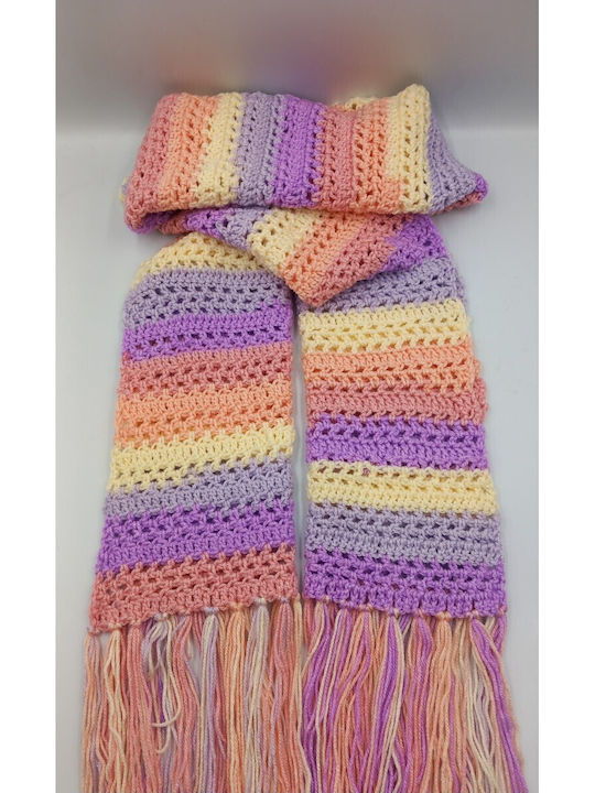Women's Knitted Lilac Scarf