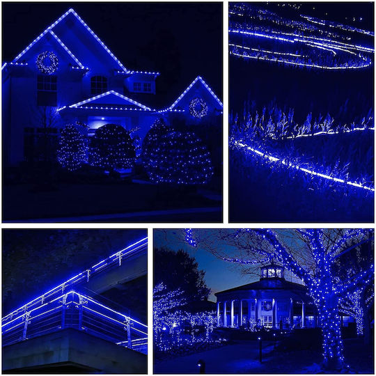 Tub Luminos 240 Becuri 220V Roșii 10m