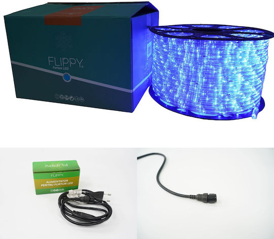 Weihnachtsröhrenlichter 768 Glühbirnen 220V Blau 32m