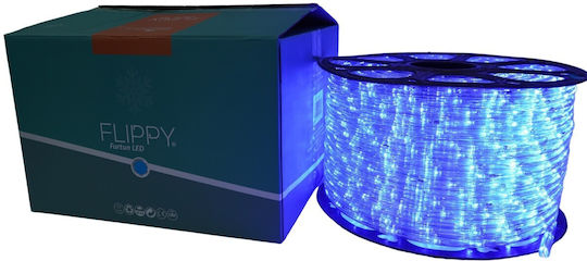 Christmas Tube Light 912 Light Bulbs 220V Blue 38m