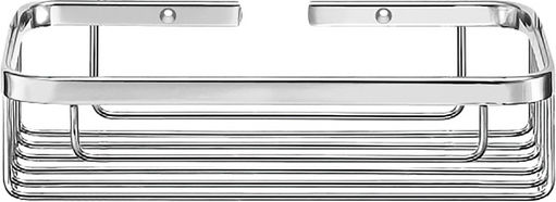 Sanco 00003-M101 Wall Mounted Bathroom Shelf Metallic White
