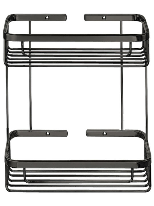 Sanco 00004-M102 Wall Mounted Bathroom Shelf Metallic Beige