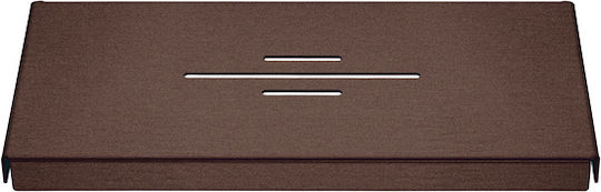 Sanco SH-0103-M25 An Der Wand Montiertes Badezimmerregal Metallisch Bronze