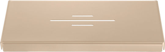 Sanco SH-0103-M25 An Der Wand Montiertes Badezimmerregal Metallisch Bronze