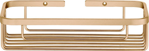Sanco 00003-A75 Wall Mounted Bathroom Shelf Metallic Brown