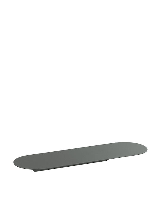Sanco Wall Mounted Bathroom Shelf Metallic Gray