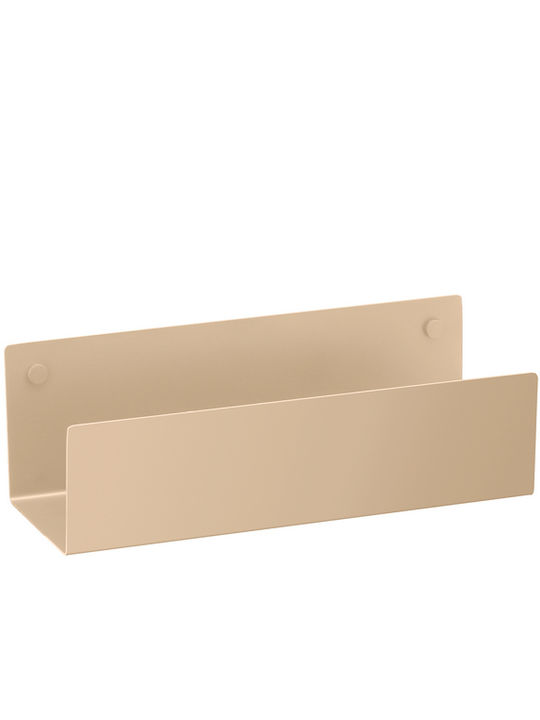 Sanco SH-0502-W30-M118 Wandmontiertes Badezimmerregal Metallisch Grau