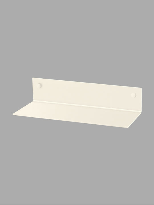 Sanco SH-0503-W30-M101 Wall Mounted Metallic White Bathroom Shelf