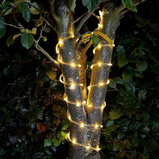 Weihnachtsröhrenlichter 288 Glühbirnen 220V Warmes Weiß mit Programmen 12m IP65