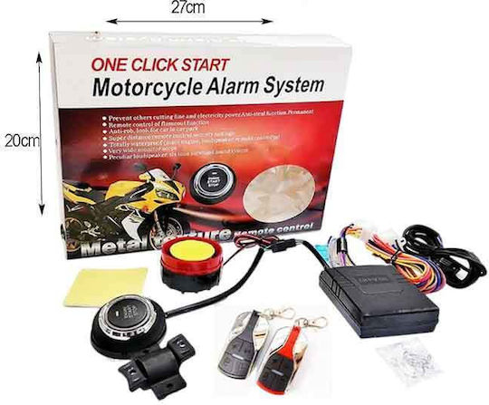 Smart Engine Start System Motorcycle Alarm Start Stop One Click Start Motorcycle Alarm System