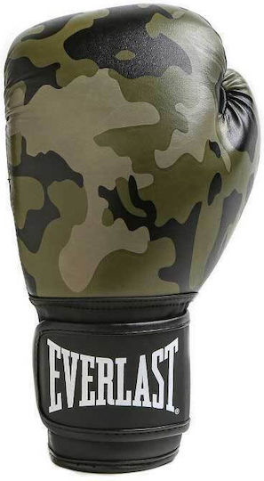 Everlast Γάντια Πυγμαχίας από Συνθετικό Δέρμα για Αγώνα Πράσινα