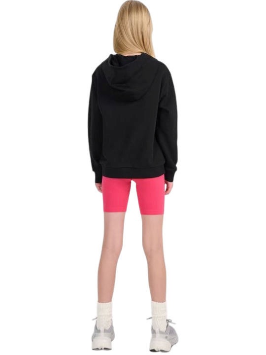 Kinderleggings Radfahren Kurz Fuchsie