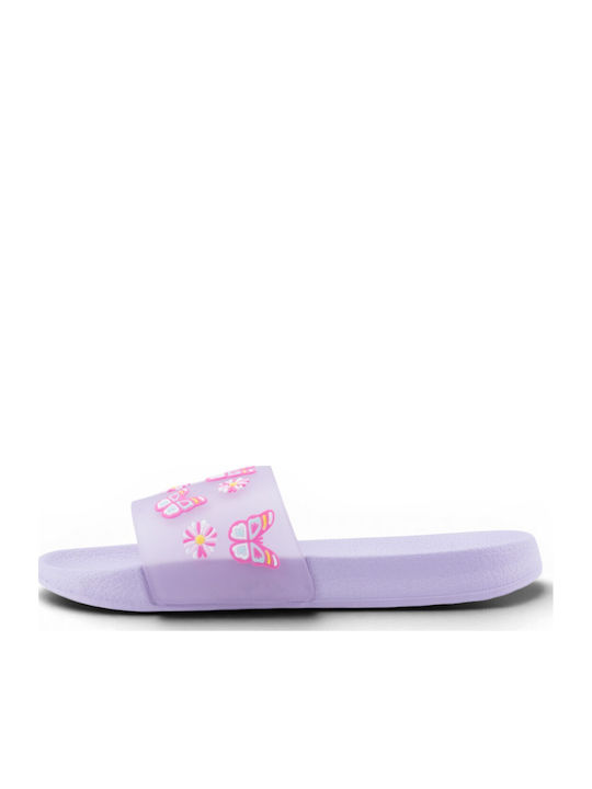 Kids' Flip Flops Slides Purple