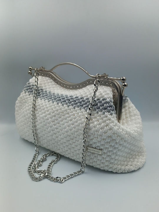 Women's White Shoulder Bag