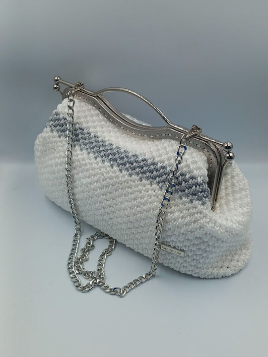 Women's White Shoulder Bag