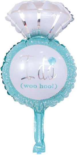 Hochzeitsballon Folie Blau 46cm