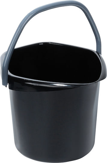 Vilde Vilde Kunststoff Mop Eimer mit Auswringer 10lt Schwarze