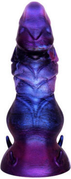 Passion Labs Dildo με Βεντούζα Μωβ