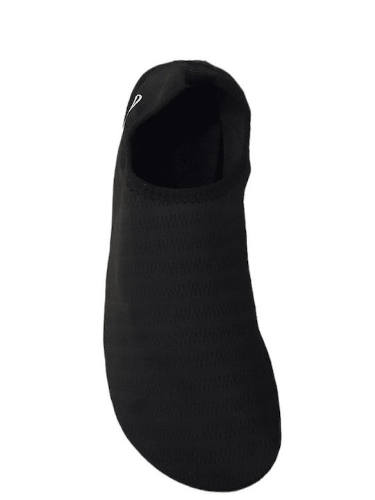 Ocean Addict Fabric Shoe-Sock Black 115008-1 Black