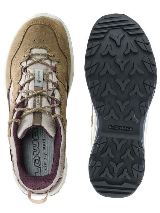 Lowa Încălțăminte de Drumeție pentru Femei Impermeabilă cu Membrană Gore-Tex Portocalii