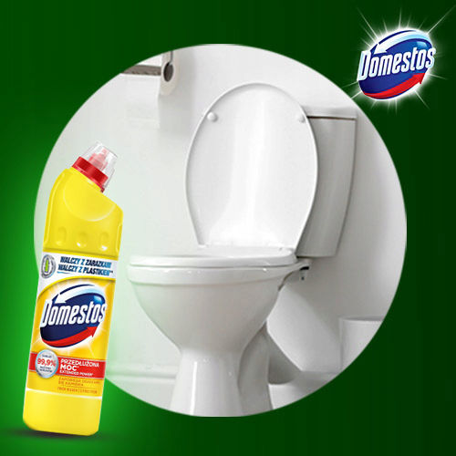 Unilever Toilettenreiniger Gel mit Zitronenduft 750ml