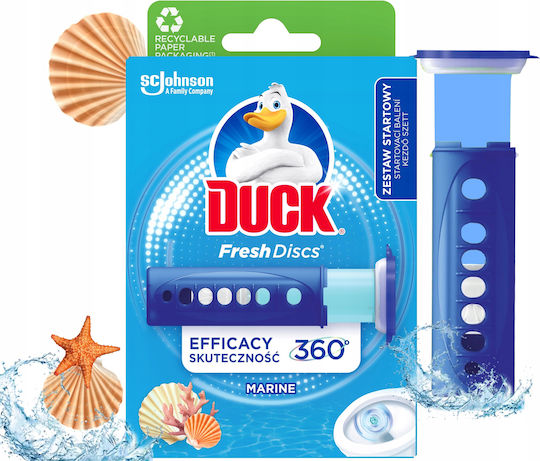 Duck Fresh Discs Marine Block Λεκάνης με Άρωμα Φρεσκάδας 36ml