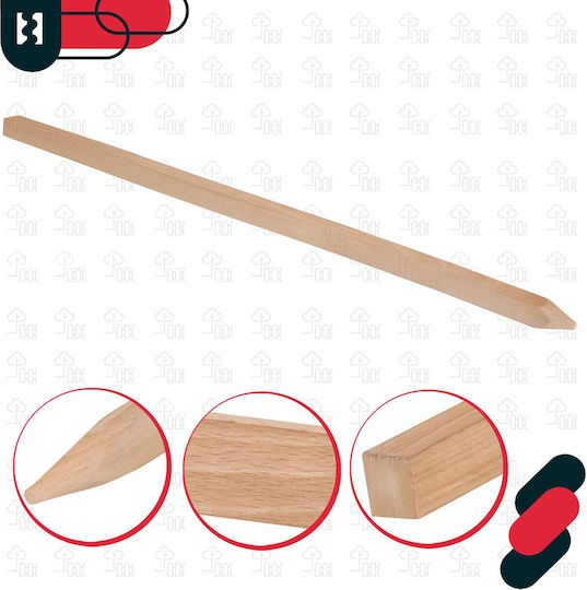 Kotarbau Holzpflanzenspieße Tomaten Gemüse Gartenstützen Bäume Sträucher 80 Cm Set 10 Stück