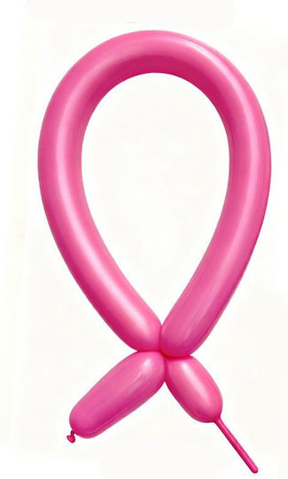 Compoziție Cu 50 Baloane Flori Fucsia 30cm