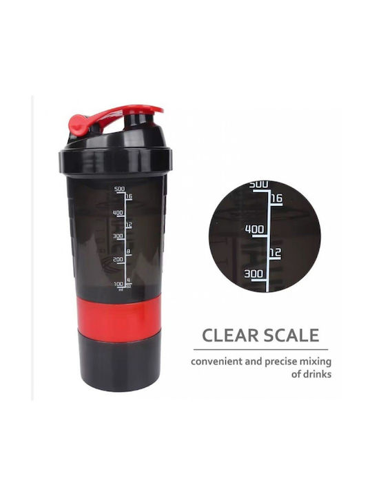 Proteinshaker 500ml Kunststoff Grünes