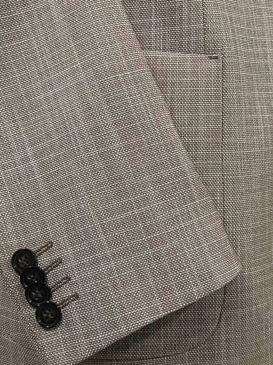 Men's Groom's Suit Cinamon