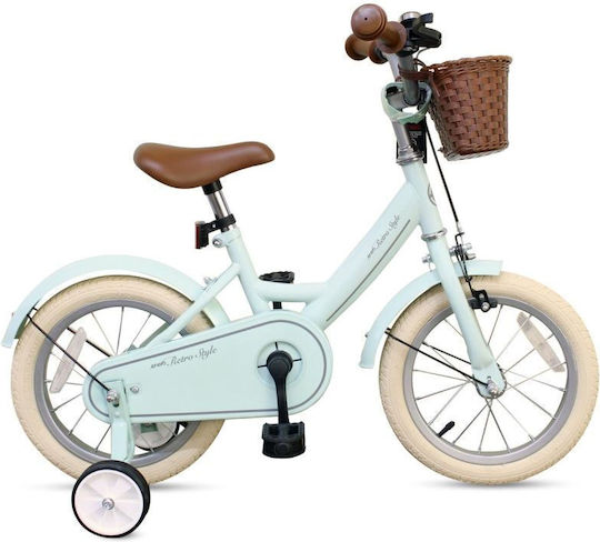 Enero Bicicletă Copii BMX Turcoaz 14"
