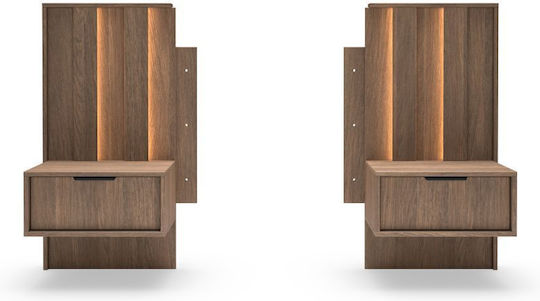 Set Dormitor Nuc 160x200cm 3 Bucăți