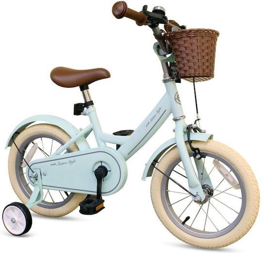 Enero Bicicletă Copii BMX Turcoaz 14"
