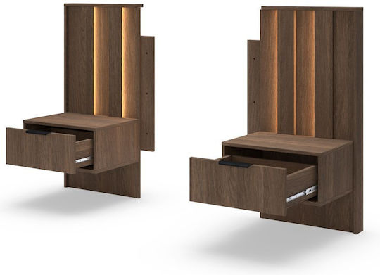 Set Dormitor Nuc 160x200cm 3 Bucăți