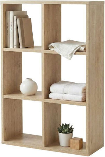 Cube Sapphire Oak Bookcase 60x20x90cm GP026-0138,2 Cube Sapphire Oak Bookcase 60x20x90cm GP026-0138,2