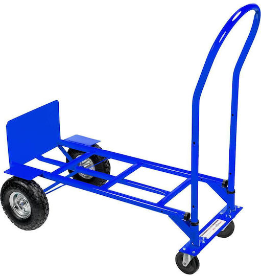 Mega-m 2-in-1 Blue Transport Warehouse Trolley Mill 250kg Carton N