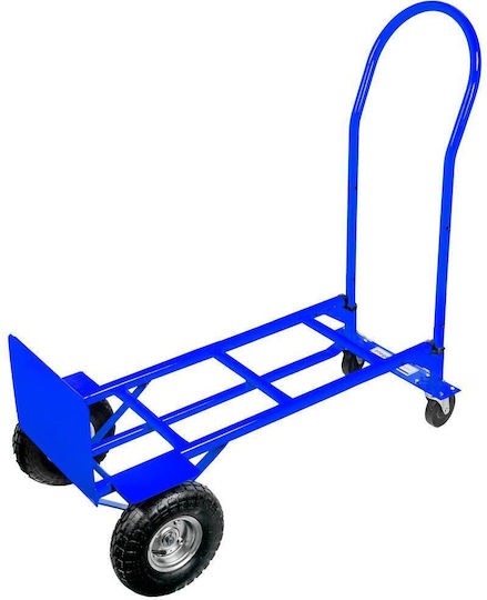 Mega-m 2-in-1 Blue Transport Warehouse Trolley Mill 250kg Carton N