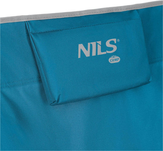 Nils Καρεκλάκι Παραλίας Μπλε 55x55x68εκ.