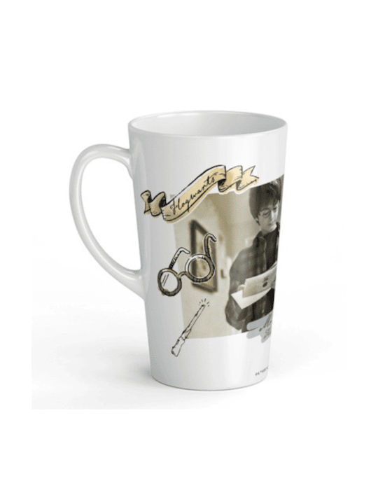 Harry Potter Керамична Бяла Чаша 450ml