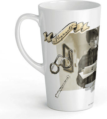 Harry Potter Κούπα Κεραμική Λευκή 450ml