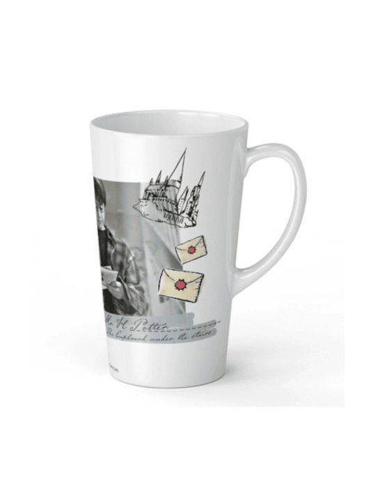 Harry Potter Керамична Бяла Чаша 450ml