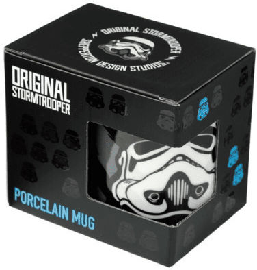 Puckator Stormtrooper Tasse aus Porzellan Weiß 300ml