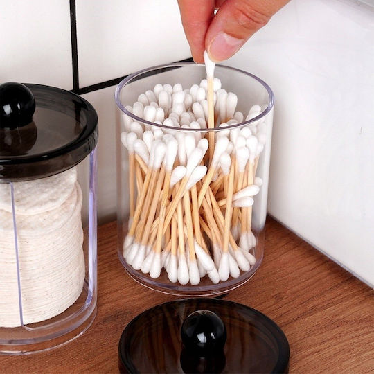 Vilde Vilde Acrylic Transparent Cotton Swabs Case