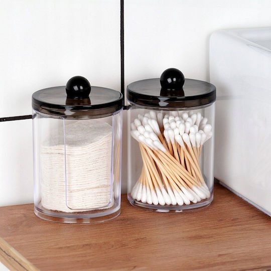 Vilde Vilde Acrylic Transparent Cotton Swabs Case