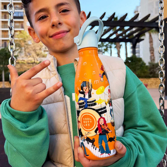 Cool Bottles Παιδικό Παγούρι Ανοξείδωτο 350ml
