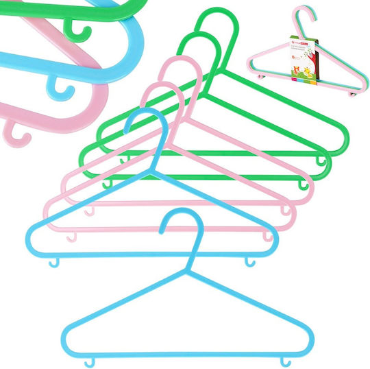 Kids Clothes Hanger Blue 6 Pieces