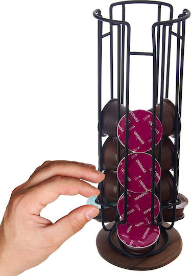 Orion Metal Storage Stand for 18 Dolce Gusto Capsules 13x13x33.5cm